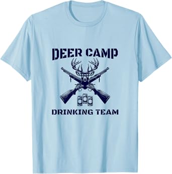 Deer Camp Drinking Team - Funny Hunting T-Shirt