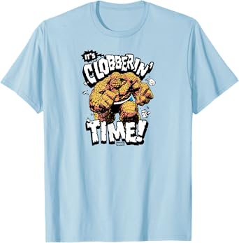 Fantastic Four - The Thing Clobberin' Time T-Shirt