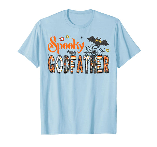Spooky Godfather Halloween One Spooky Godfather Life T-Shirt