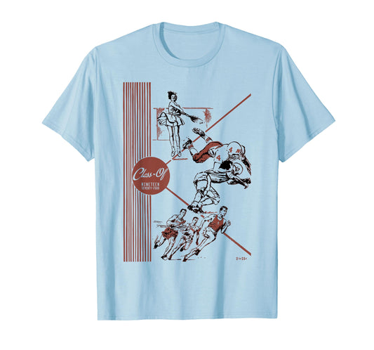 Class of 1974 Old School Retro Vintage Nostalgia Gen X Best T-Shirt