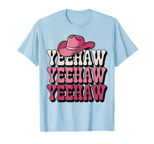 Girl Yeehaw Howdy Rodeo Western Cowgirl Teen Toddler T-Shirt