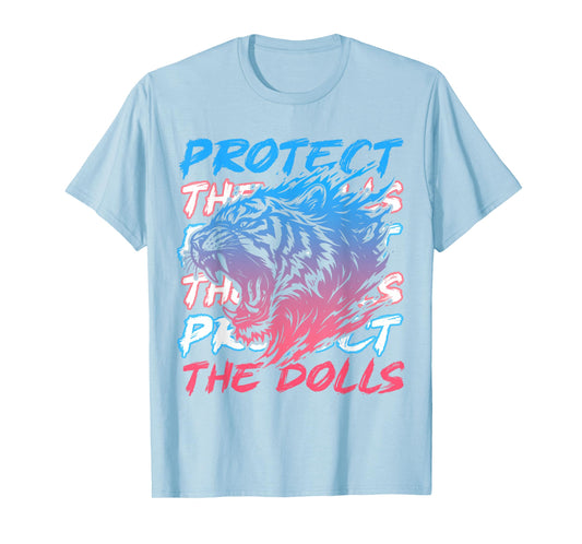 Transgender LGBT Pride Trans Pride Tiger Protects That Dolls T-Shirt