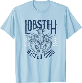 Wicked Good Lobstah Funny Maine Boston Cape Cod Lobster T-Shirt