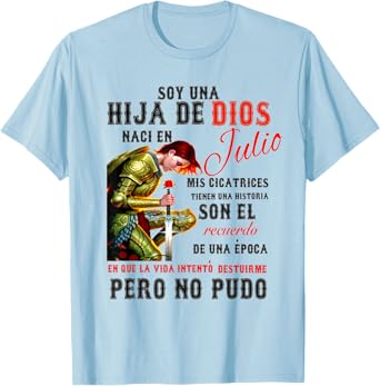 Hija de Dios Julio T-Shirt