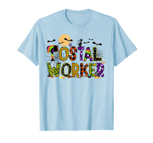 Funny Postal Worker Halloween Costume Mail Lady Post Office T-Shirt