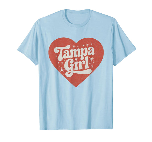 Tampa Girl Nostalgic Retro Tampa Bay Girls T-Shirt