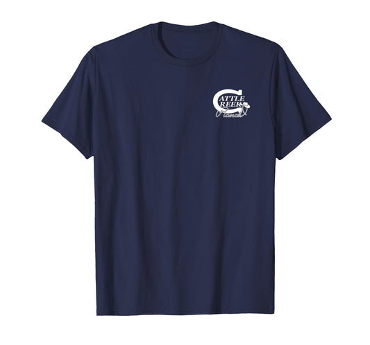Cattle Creek Bull Riding Solid Logo T-Shirt