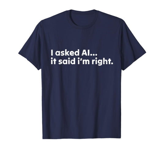 AI enthusiast Artificial Intelligence Funny T-Shirt