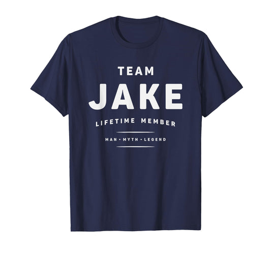 Team Jake Lifetime Member Funny Name Jake T-Shirt