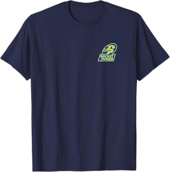 Rocket Power Character Grid Front and Back Retro Cartoon T-Shirt