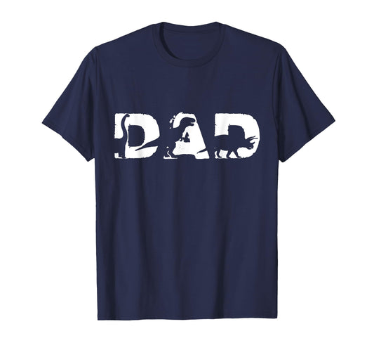 Dad A Saurus T Rex Mens Dinosaur Father's Day Dad Dinosaur T-Shirt