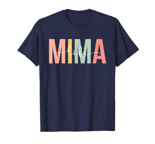 Mima Life Mima Grandma Mima Grandmother T-Shirt, Small