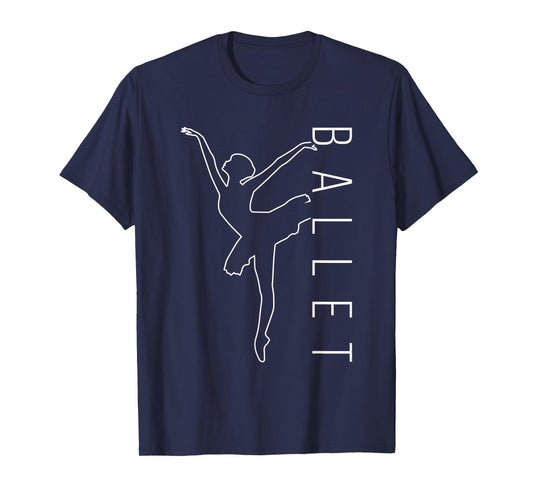 Funny Ballet Dance Danseuse Ballerina En Pointe Shoe Lovers T-Shirt