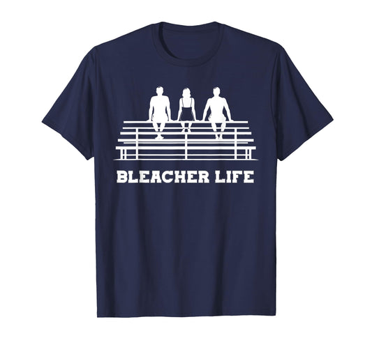 Bleacher Life Mom Of Swimmer Mother Life Bleachers Swim Meet T-Shirt