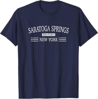 Saratoga Springs New York T-Shirt