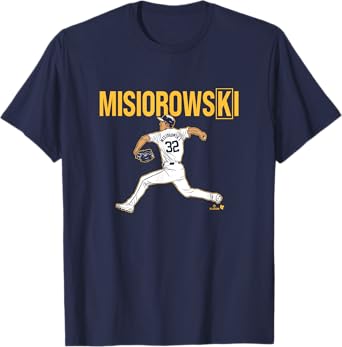 Jacob Misiorowski - K Sign - Milwaukee Baseball T-Shirt
