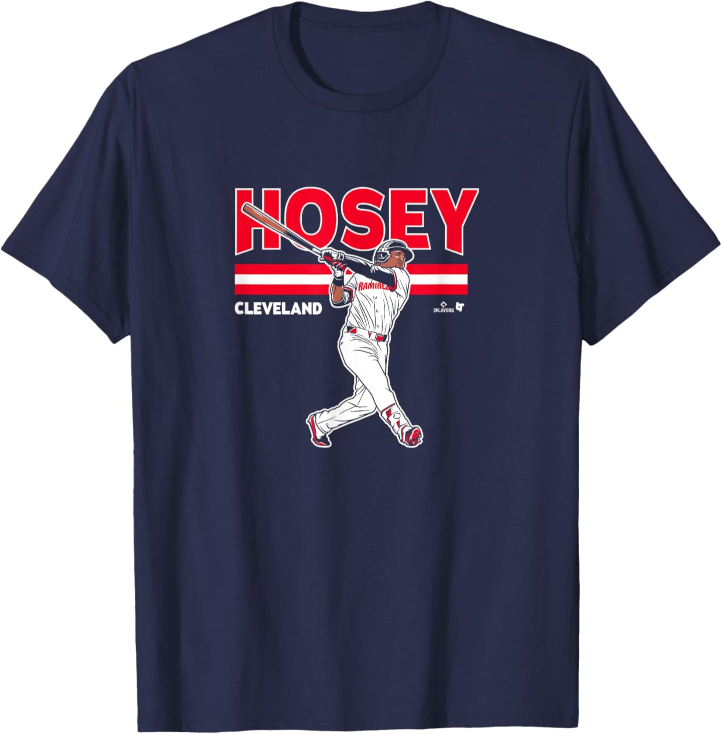 Jose Ramirez - Hosey - Cleveland Baseball T-Shirt
