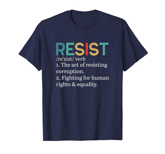 Womens Vintage Style Protest T-Shirt