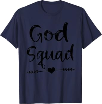 God Squad Matching Christian Group Saying Quote T-Shirt