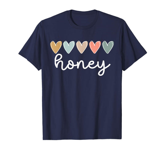 Honey Grandma Hearts Honey Grandmother T-Shirt