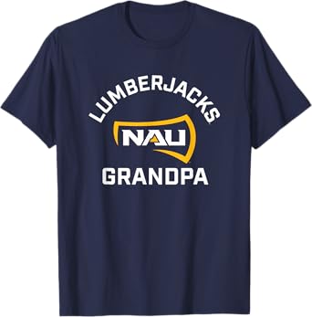 Northern Arizona NAU Lumberjacks Arched Grandpa T-Shirt