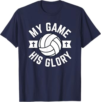 Volleyball Shirts Volleyball Girls Christian Volleyball T-Shirt