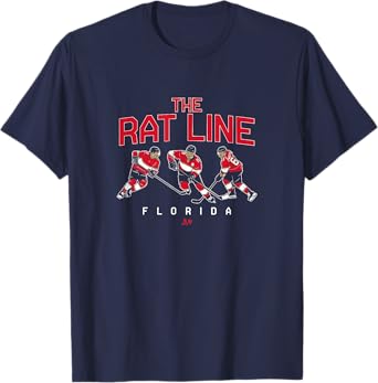 Tkachuk, Bennett, & Marchand - The Rat Line - Florida Hockey T-Shirt