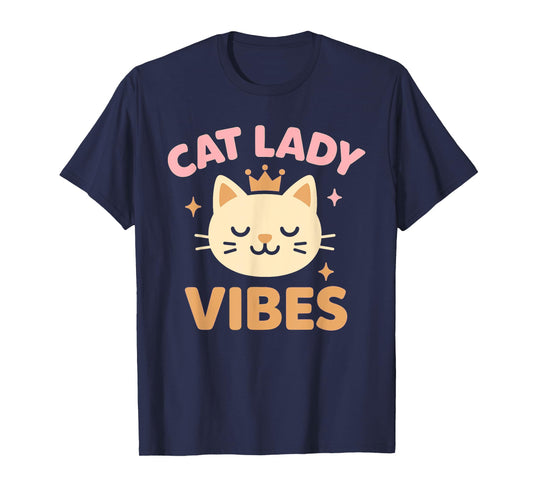 Future Crazy Cat Lady Cute Feline Obsession Quirky Cat Life T-Shirt