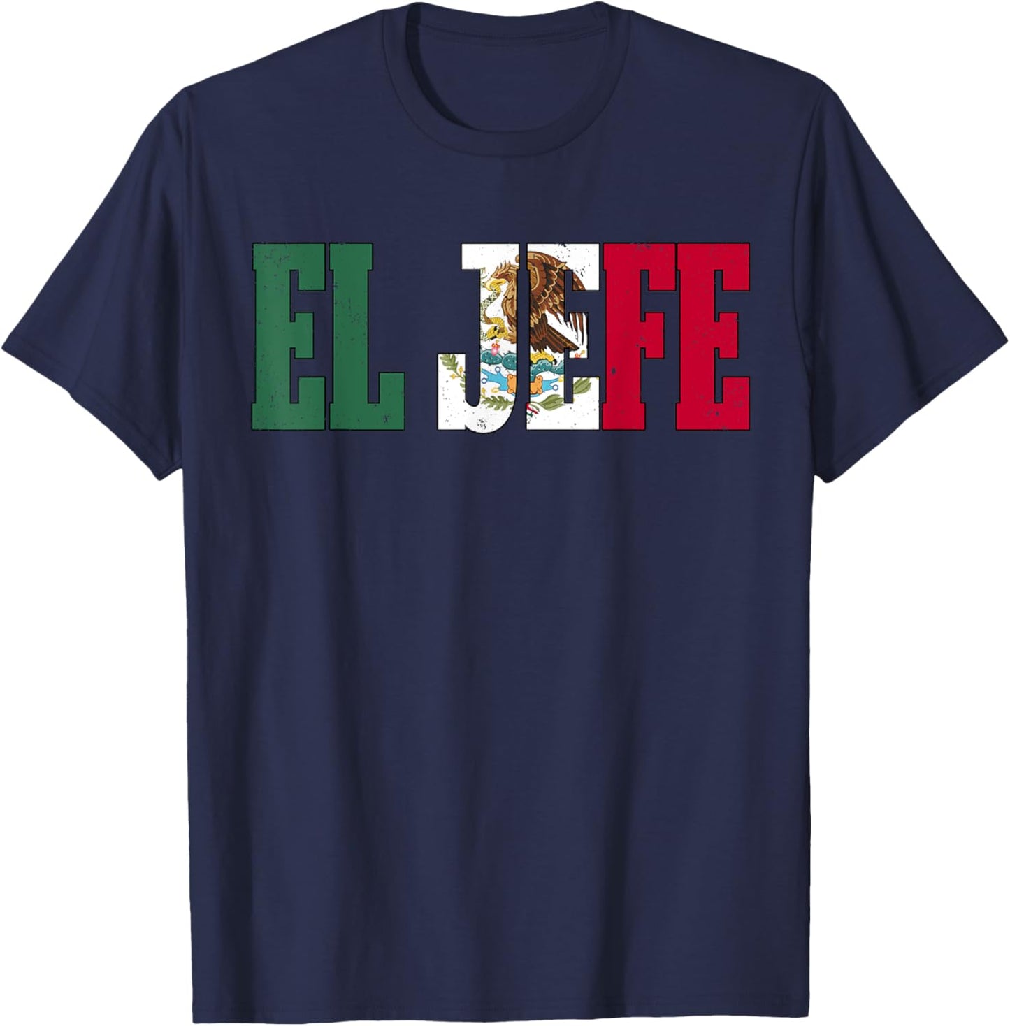 El Jefe Shirt Men Mexican Flag Dad Father Day Gift Papa T-Shirt