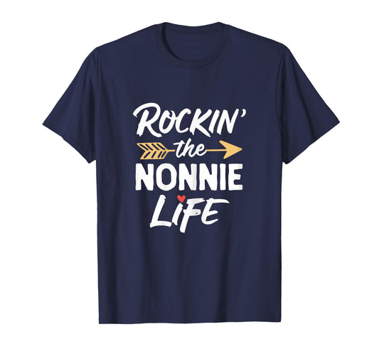 Rockin' The Nonnie Life Cute Rocking Cool T-Shirt