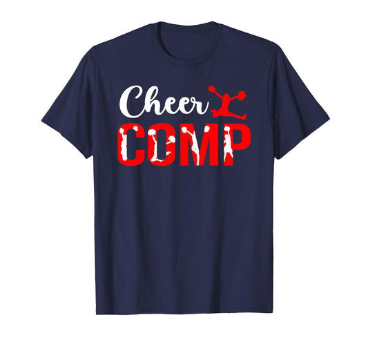Cheer Comp Day Cheerleader Competition Day Cheerleading T-Shirt
