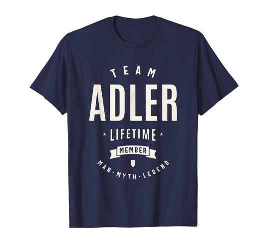 Team Adler Lifetime Member Funny Name Adler T-Shirt