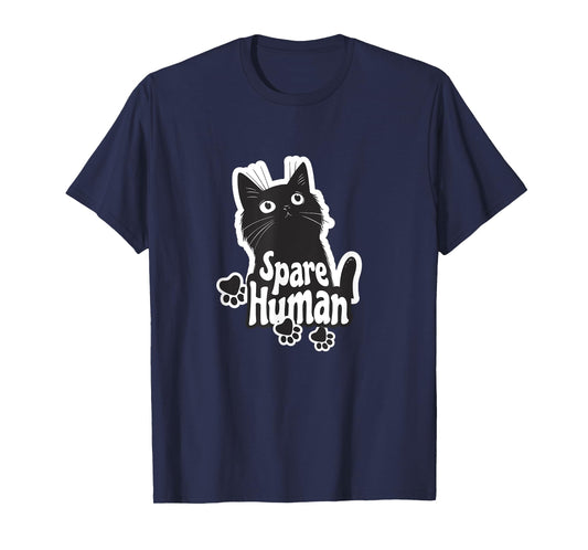 Funny Cats Spare Human, Cat Owners, Couples Move in Day Cat T-Shirt