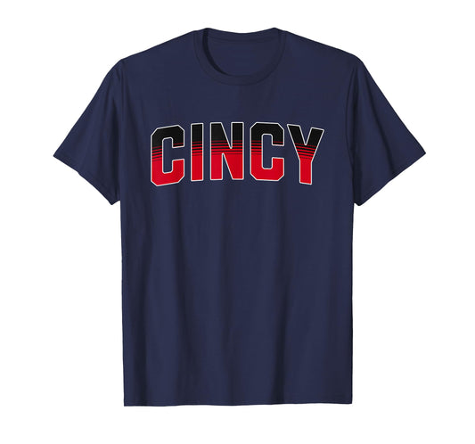 Vintage Cincinnati USA Cincy Chip City Varsity Cincinnati T-Shirt