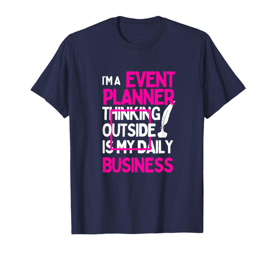 Funny Event Planner Shirt Women Plan Wedding Coordinator T-Shirt