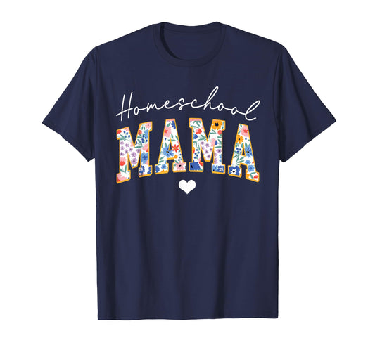 Homeschool Mom Life Keep Homeschool Weird Homeschool Mama T-Shirt