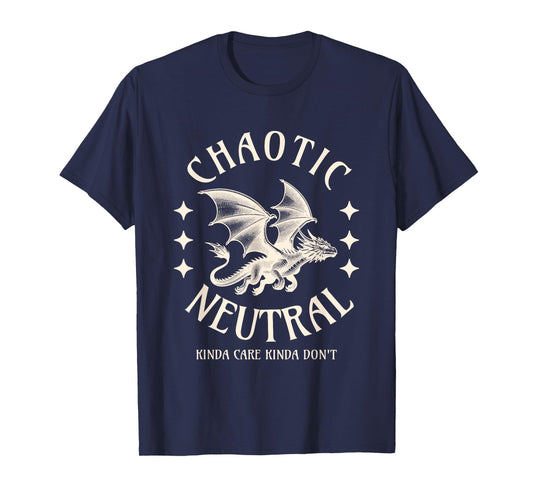 Chaotic Neutral Alignment Funny Roleplaying Character T-Shirt