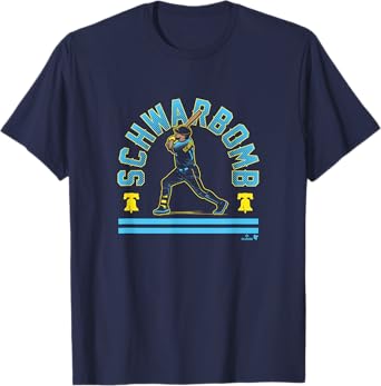 Kyle Schwarber: Schwarbombs Philly City Edition T-Shirt