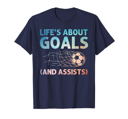 Cool Soccer Art For Men Women Soccer Lovers Soccer Player T-Shirt