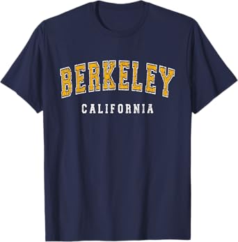 Vintage Berkeley California CA Distressed Design - Classic T-Shirt