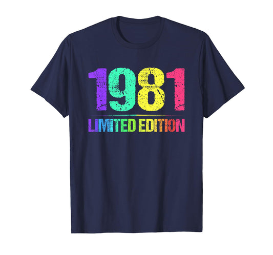 1981 Limited Edition Vintage 81s Retro Vintage T-Shirt