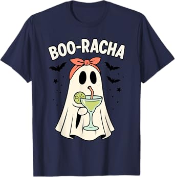 Halloween Wine Shirt, Spooky Season Ghost Boo Rracha T-Shirt
