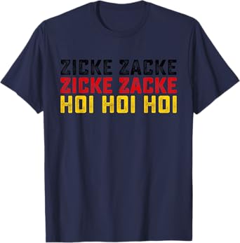 German Oktoberfest Zicke Zacke Zicke Zacke Hoi Hoi Hoi T-Shirt