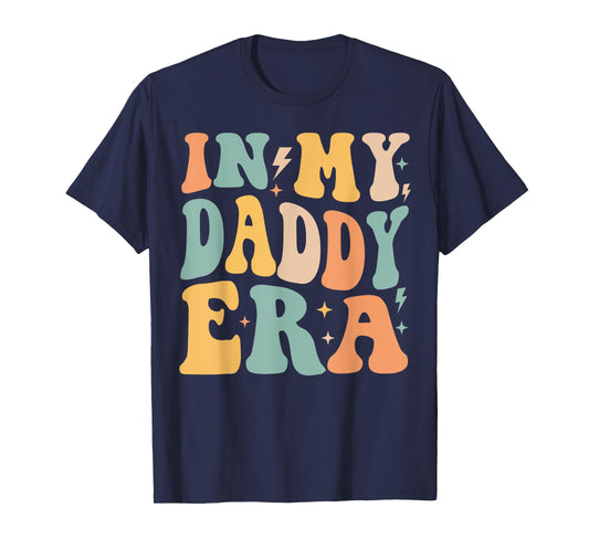 Retro Groovy In My Daddy Era Father's Day T-Shirt
