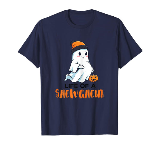 Fan Pregnant-Ghost Halloween-Pregnancy Showghoul Cute Life T-Shirt