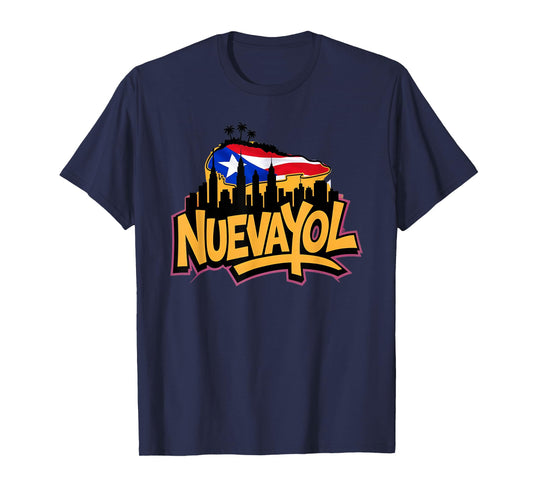 Puerto Rico Meets NYC Latino Culture T-Shirt
