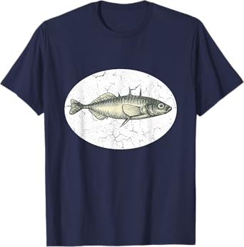 Vintage Style Stickleback Shirt T-Shirt