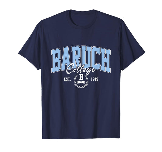 Men Women Baruch Arch Retro Athletic Sports Tee T-Shirt