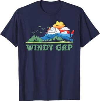 Windy Gap Virginia Franklin County Nature & Outdoors Graphic T-Shirt
