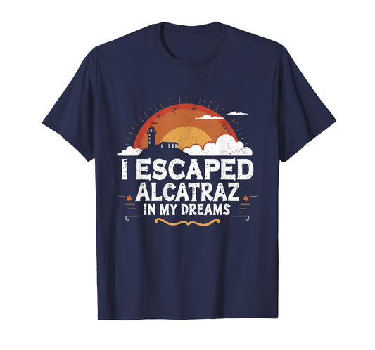 Alcatraz Island Prison History Famous Prison American T-Shirt